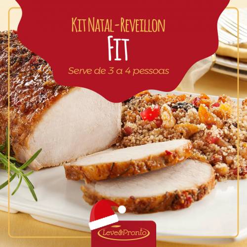 Kit Natal - Reveillon Família Fit<br> (Ideal para 3 a 4 pessoas)