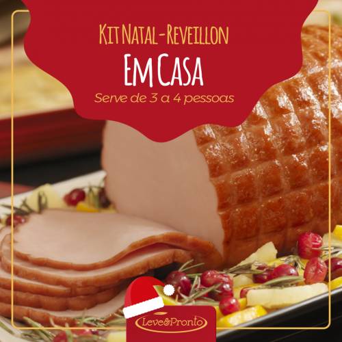 Kit Natal - Reveillon Em Casa<br> (Ideal para 3 a 4 pessoas)