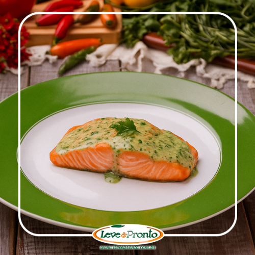 Salmão ao Molho de Ervas