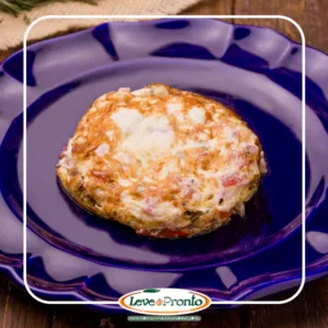 Omelete de Claras de Ovos com Mozzarella e Tomate 150g