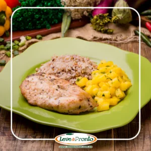 Grelhado de Frango ao 7 Grãos e Mandioquinha Sauté - 320g