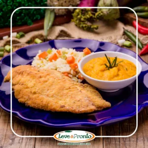 Filé de Frango Empanado no Fubá - 340g