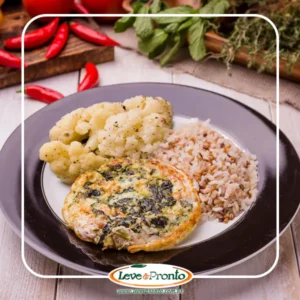 Omelete de Brócolis aos 7 Grãos