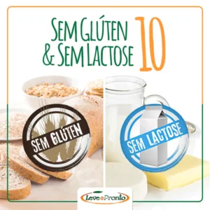 Sem Glúten e Sem Lactose 10 Refeições 420g